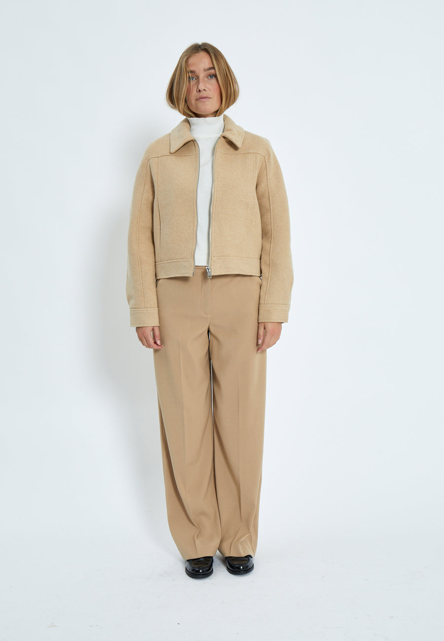MSRue Short Jacket - Irish Cream Sand