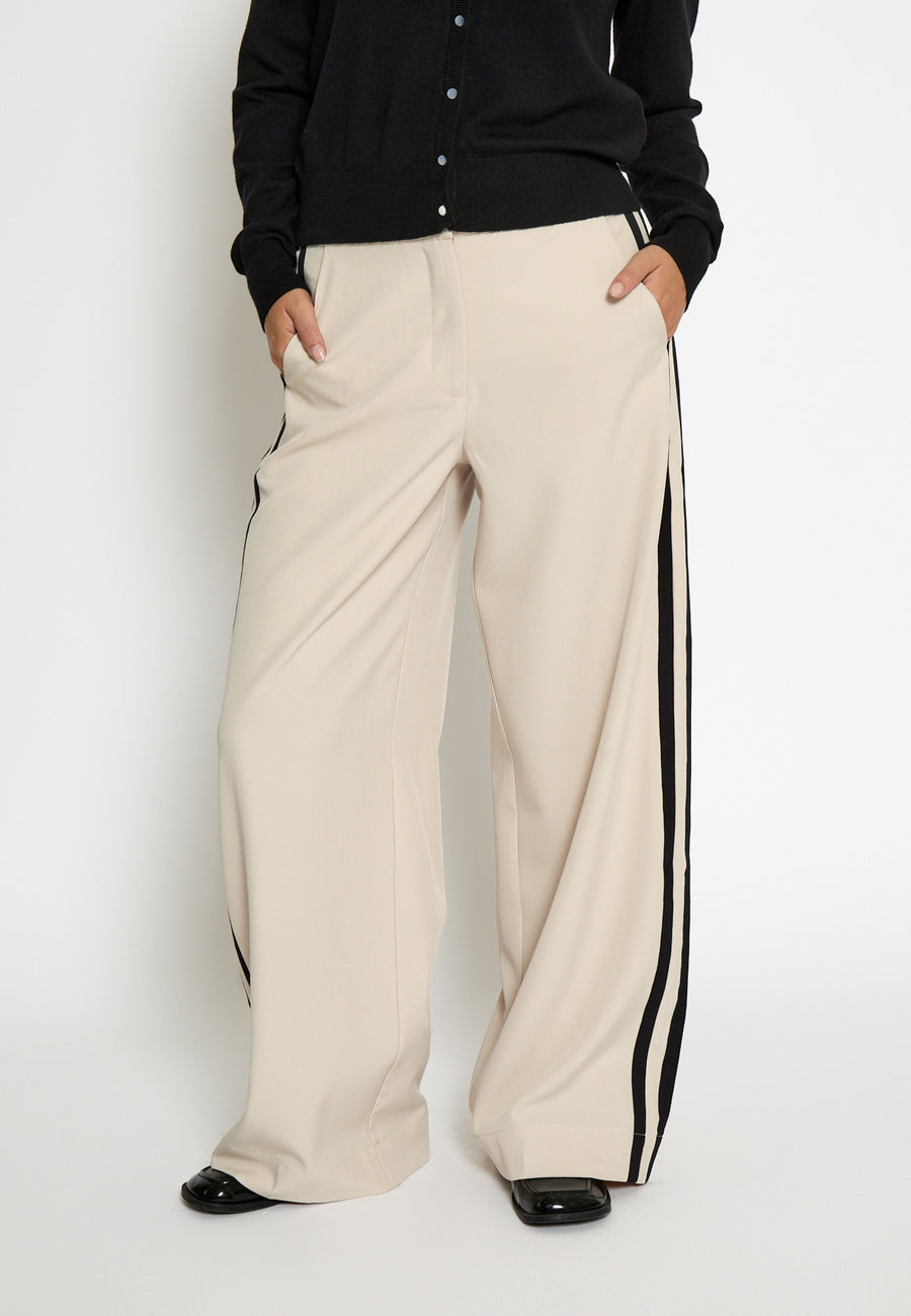 MSJudine High Waist Pant - Sand Gray