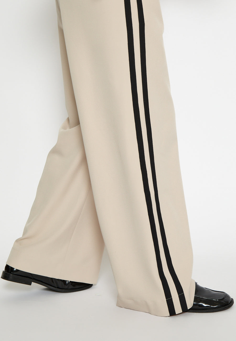 MSJudine High Waist Pant - Sand Gray
