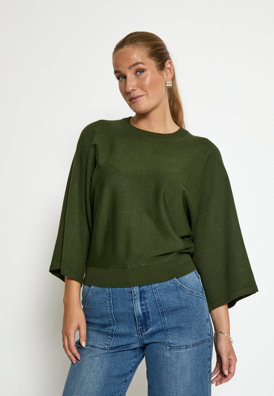 MSTess Knit T-Shirt - Riffle Green