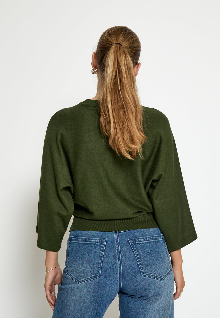MSTess Knit T-Shirt - Riffle Green