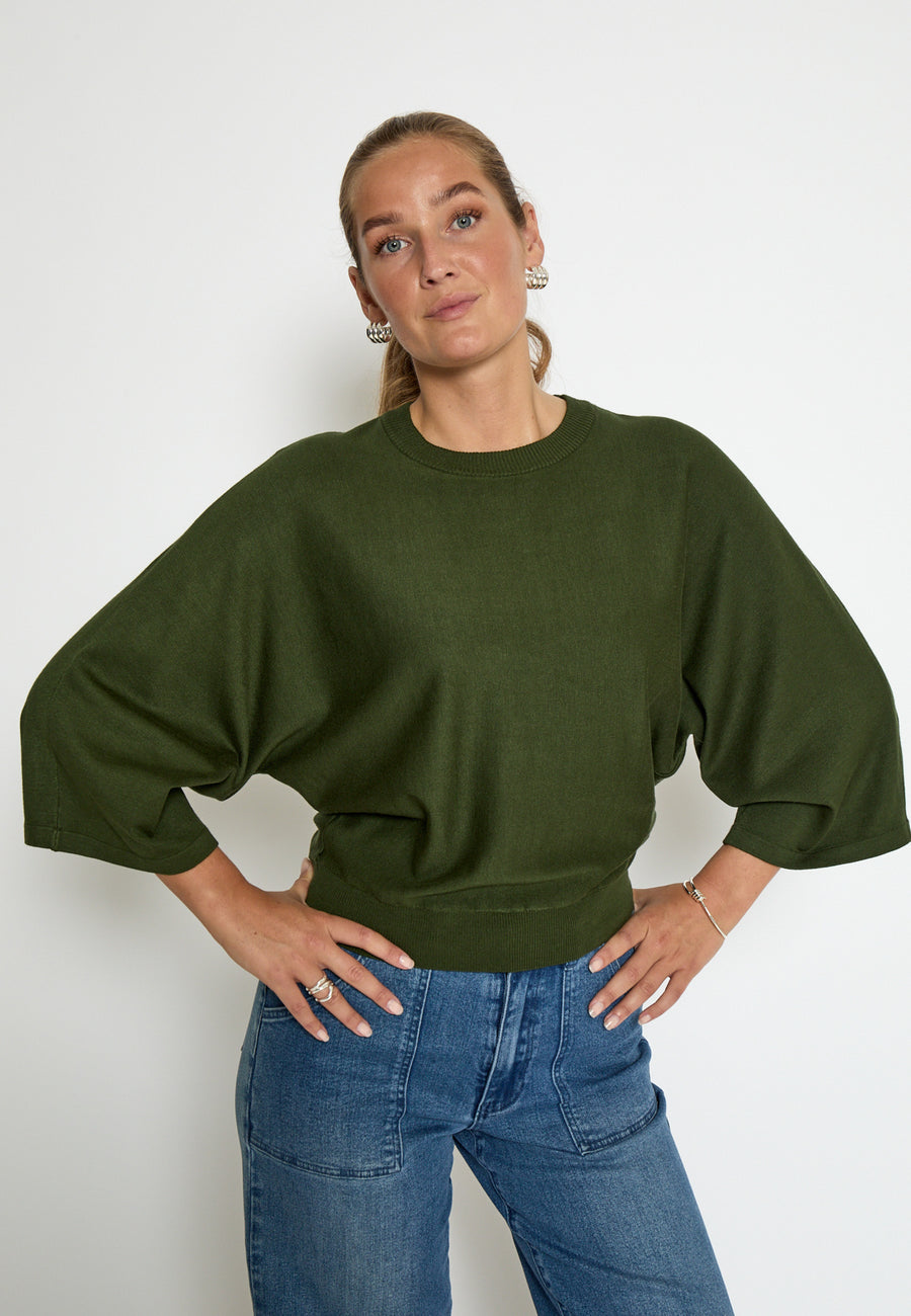MSTess Knit T-Shirt - Riffle Green