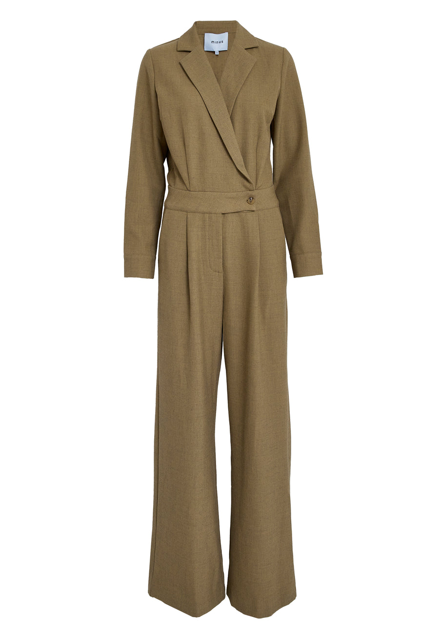 MSAya Jumpsuit - Tan Melange