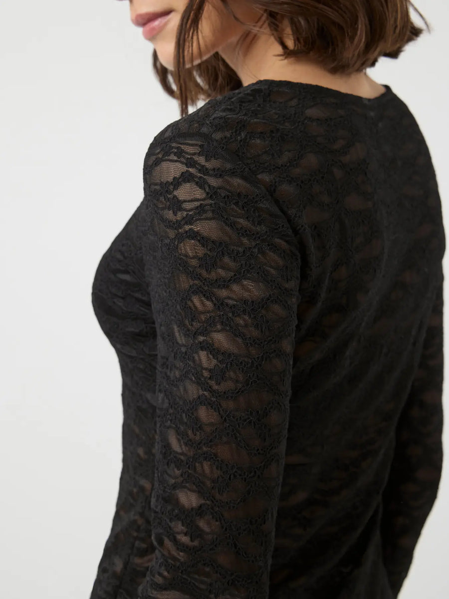 YASCara LS Lace Top