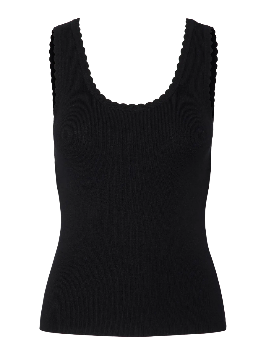 YASLena Knit Top Black