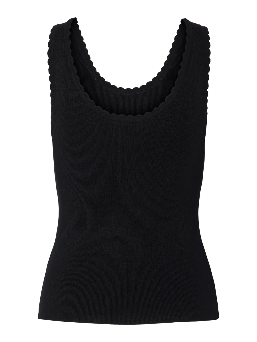 YASLena Knit Top Black
