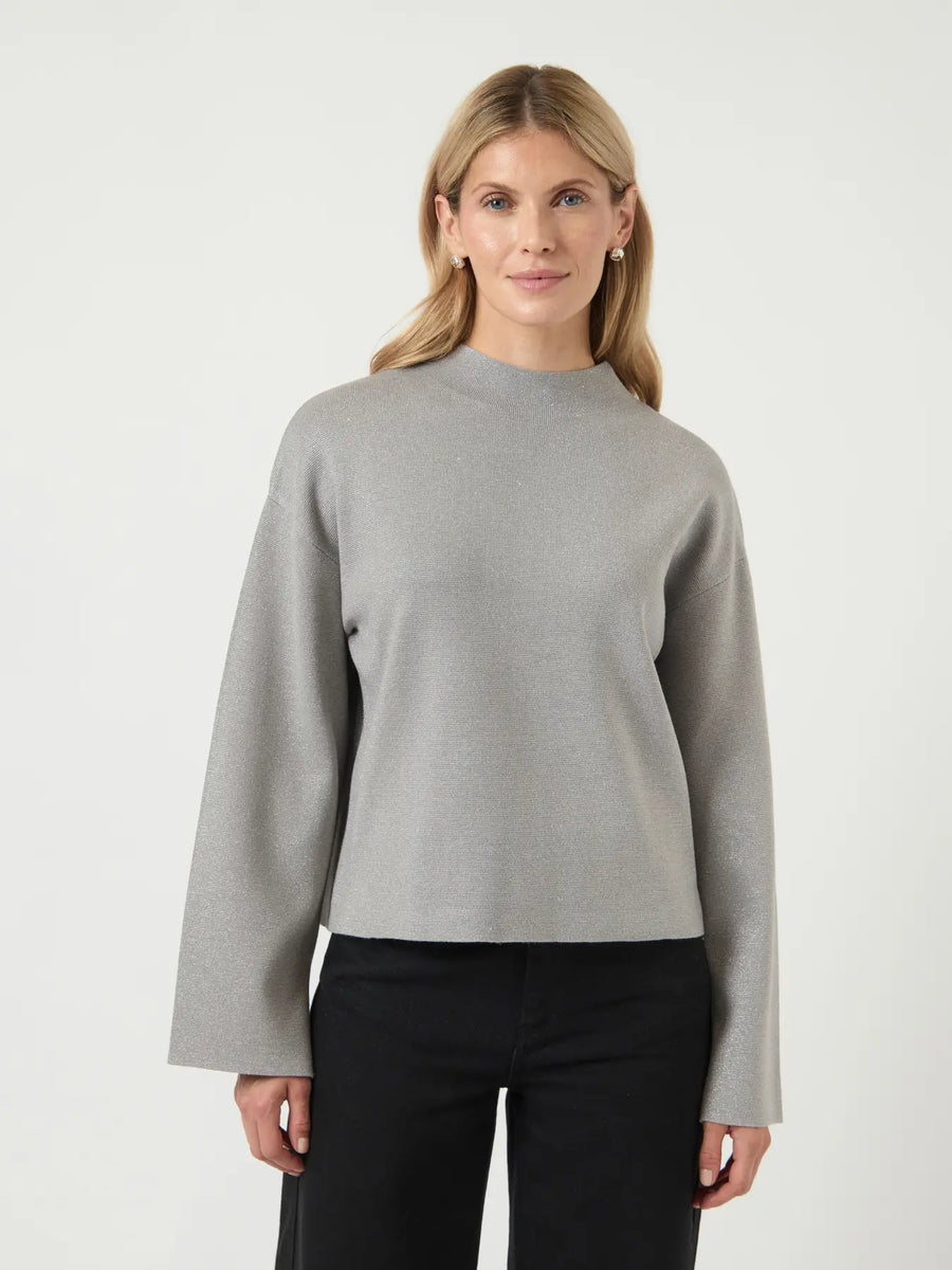 YASCastor LS Knit Pullover - Silver