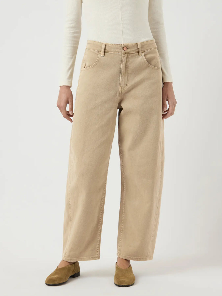 YASLua HW Barrel Ankel Jeans