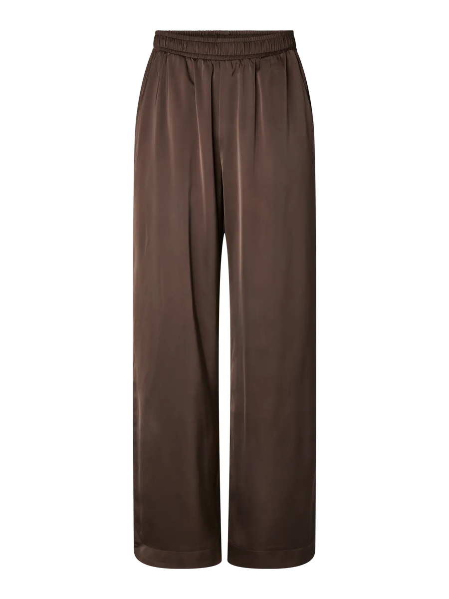 YASPelana HW Pants - Chocolate Brown