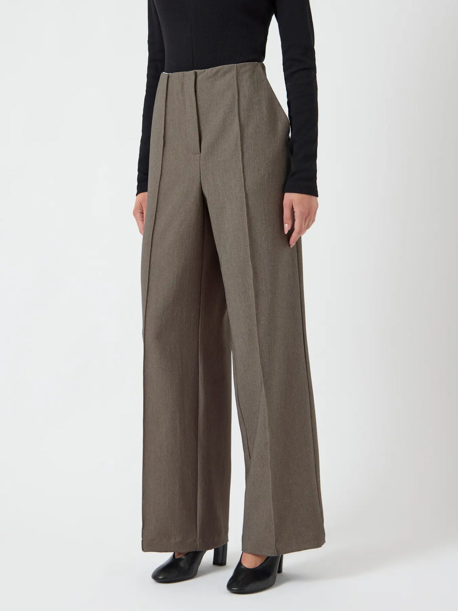 YASReemaj HW Pant Grey Melange