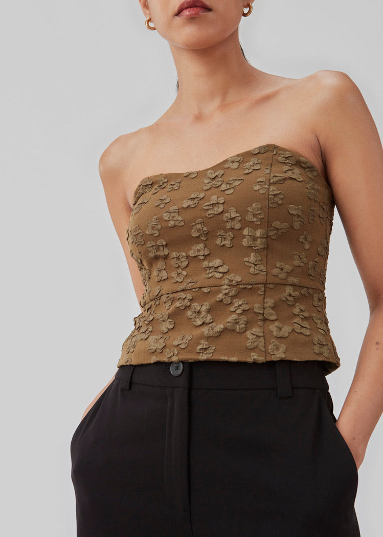 Modström Khaki Atira Crop Top